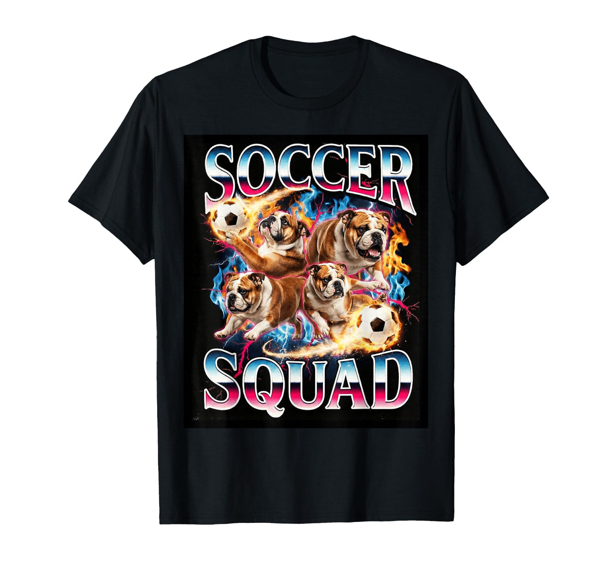 Funny Soccer Squad Meme Bootleg T-Shirt - Aesthetic Graphic for Adults