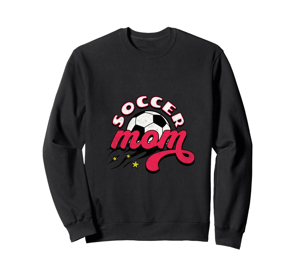 Proud Soccer Mom Game Day And Sweatshirt - Minimalist Print Unisex