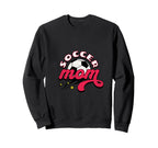 Proud Soccer Mom Game Day And Sweatshirt - Minimalist Print Unisex