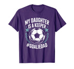 Goal Keeper Dad Soccer Lover Team My T-Shirt - Streetwear Style for Adults