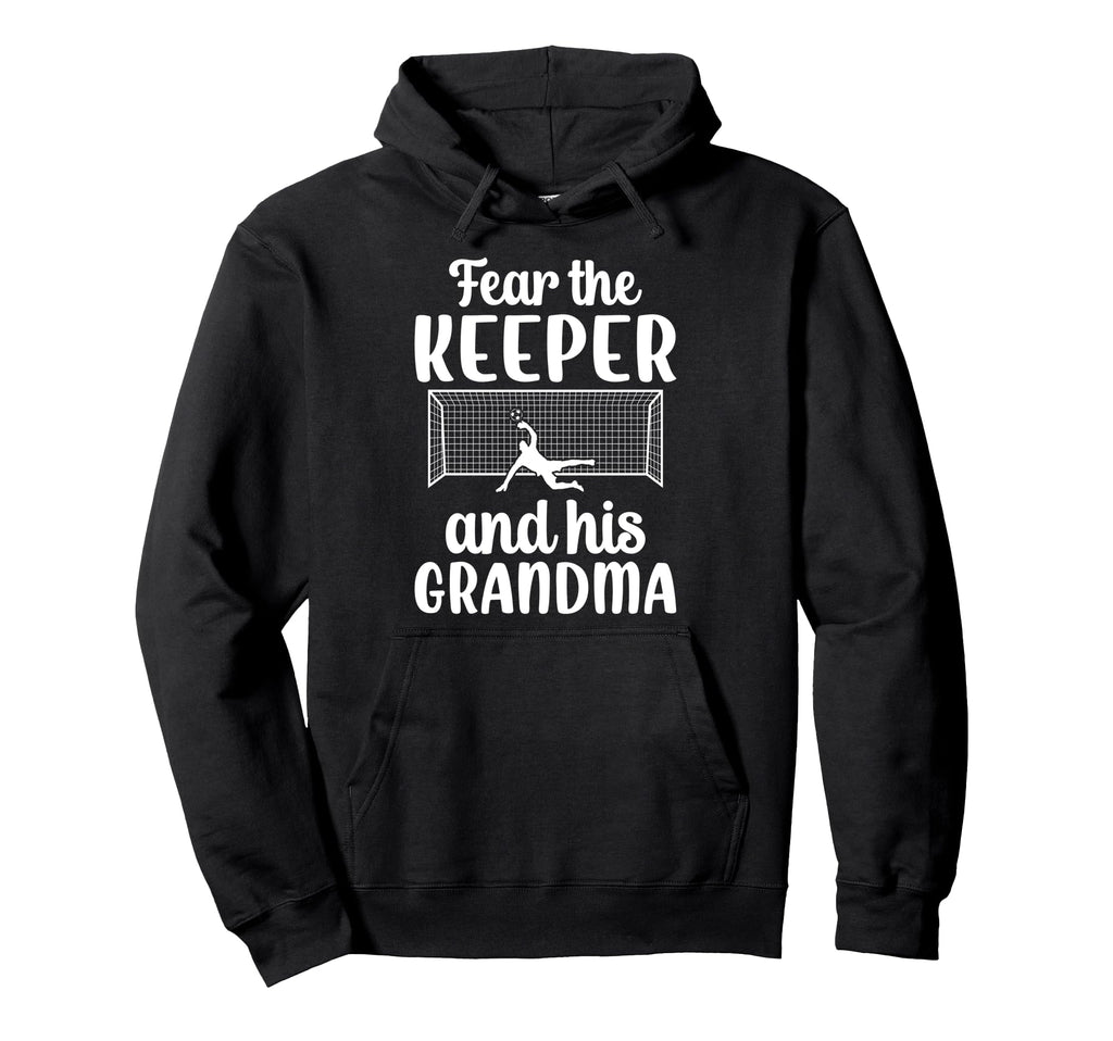 Funny Soccer Keeper Grandma Soccer Hoodie - Aesthetic Graphic for Adults