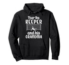 Funny Soccer Keeper Grandma Soccer Hoodie - Aesthetic Graphic for Adults
