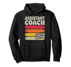 Assistant Coach Sports Assistant Hoodie - Aesthetic Graphic for Adults