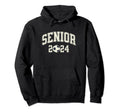 Class 2024 Senior Soccer Hoodie - Minimalist Print for Adults