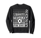 Soccer Senior Grandma Class 2025 Sweatshirt - Streetwear Style Unisex
