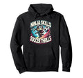 Soccer Player Ninja Skills Soccer Hoodie - Casual Everyday Wear Unisex