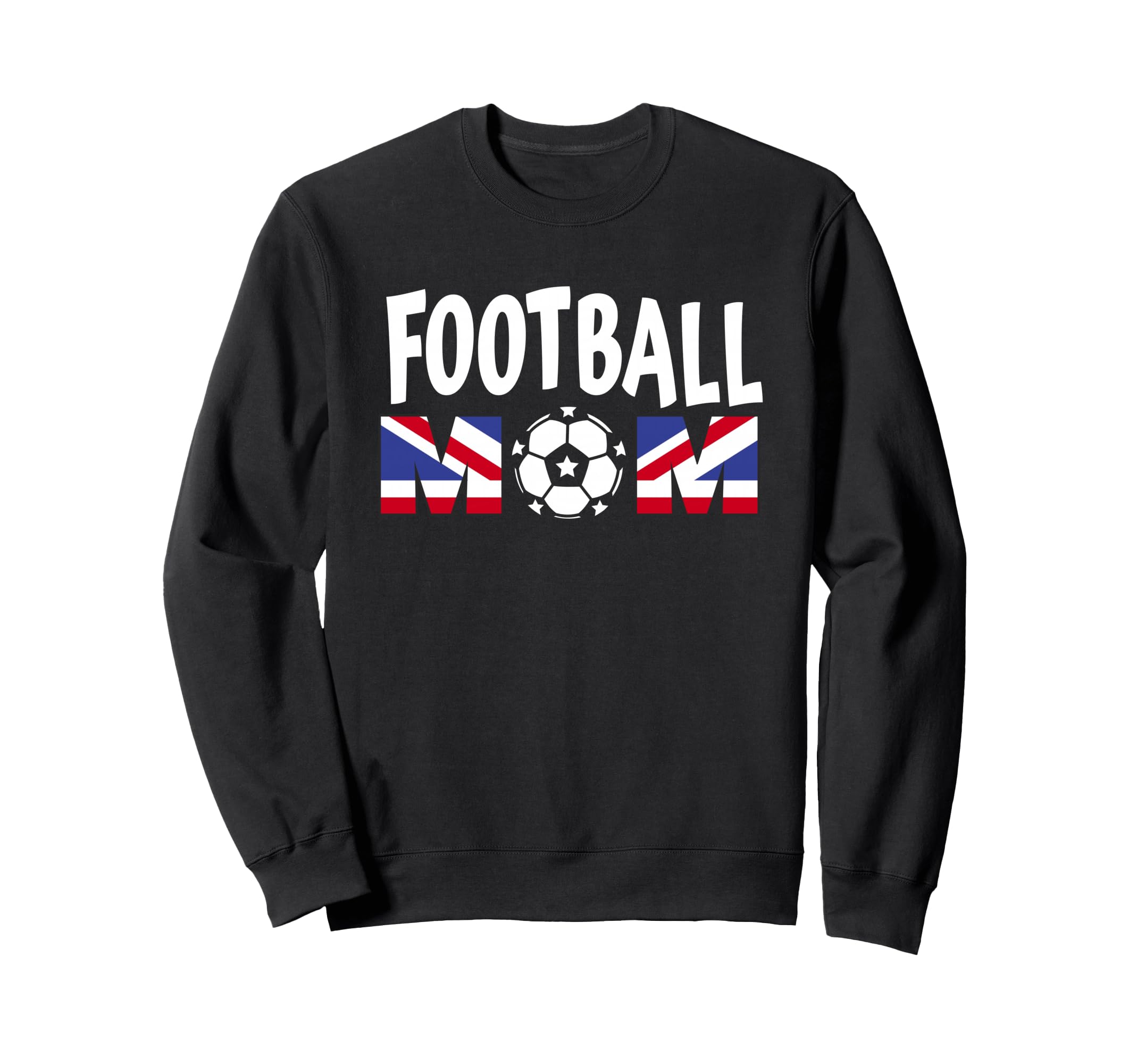 Football Mom Soccer Game Day Gift Sweatshirt - Minimalist Print for Adults