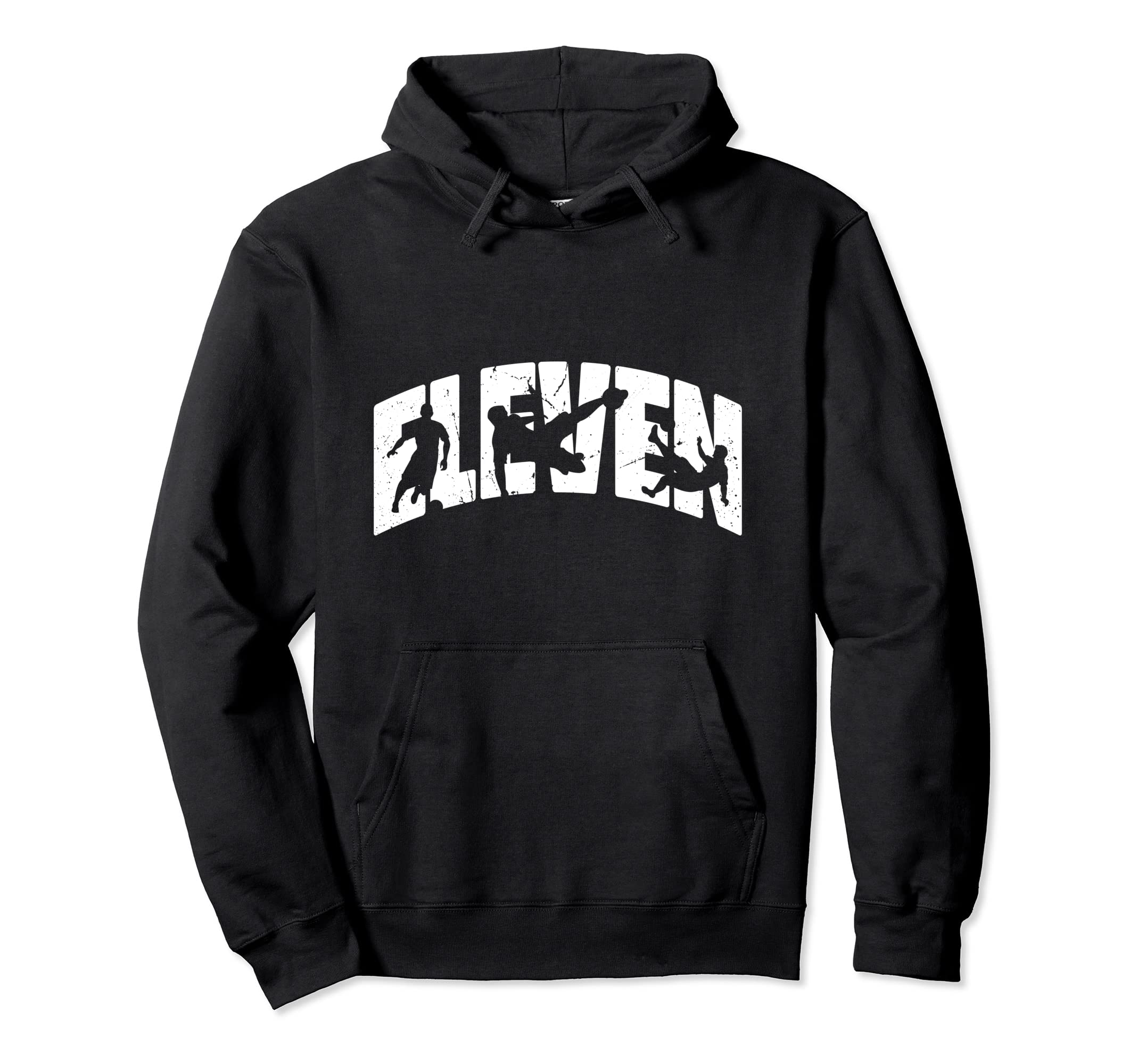 11Th Birthday Soccer 11 Years Old Hoodie - Streetwear Style Unisex