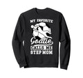 Proud Soccer Goalie Step Mom Soccer Sweatshirt - Novelty Apparel Men Women