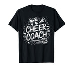 Cheering Coach Cheer Coach T-Shirt - Casual Everyday Wear for Adults