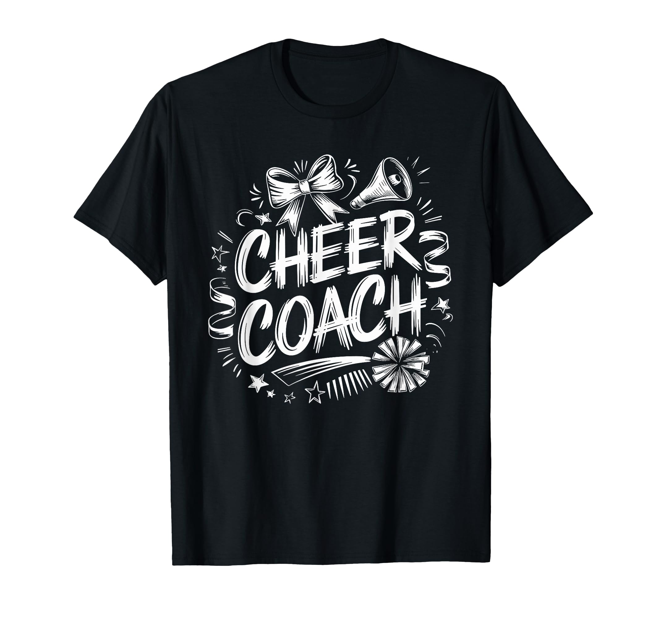 Cheering Coach Cheer Coach T-Shirt - Casual Everyday Wear for Adults
