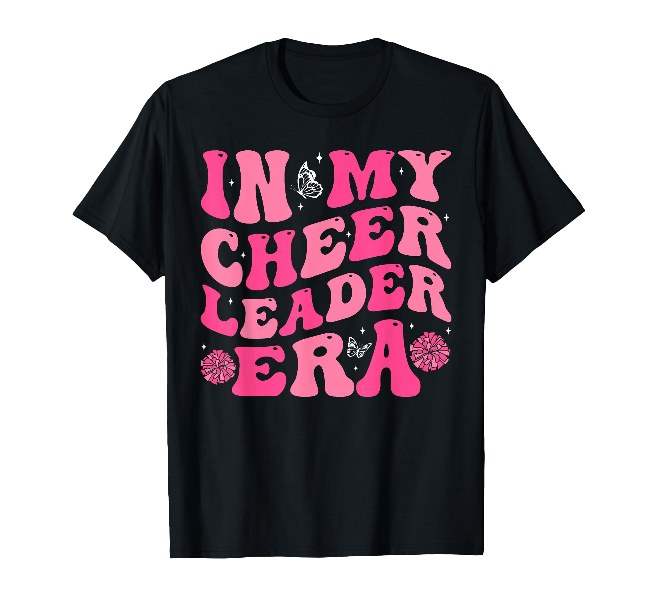 My Cheerleader Era Cheer Coach T-Shirt - Graphic Print for Adults