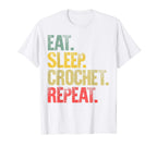 Eat Sleep Repeat Gift Eat Sleep T-Shirt - Fun Novelty Design Men Women