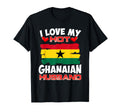 Ghana I Love My Hot Ghanaian Husband T-Shirt - Aesthetic Graphic Men Women
