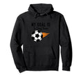 My Goal Is To Deny Yours Soccer Hoodie - Casual Everyday Wear for Adults