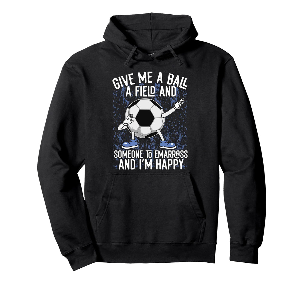 Unique Soccer Football Passion Hoodie - Fun Novelty Design Unisex