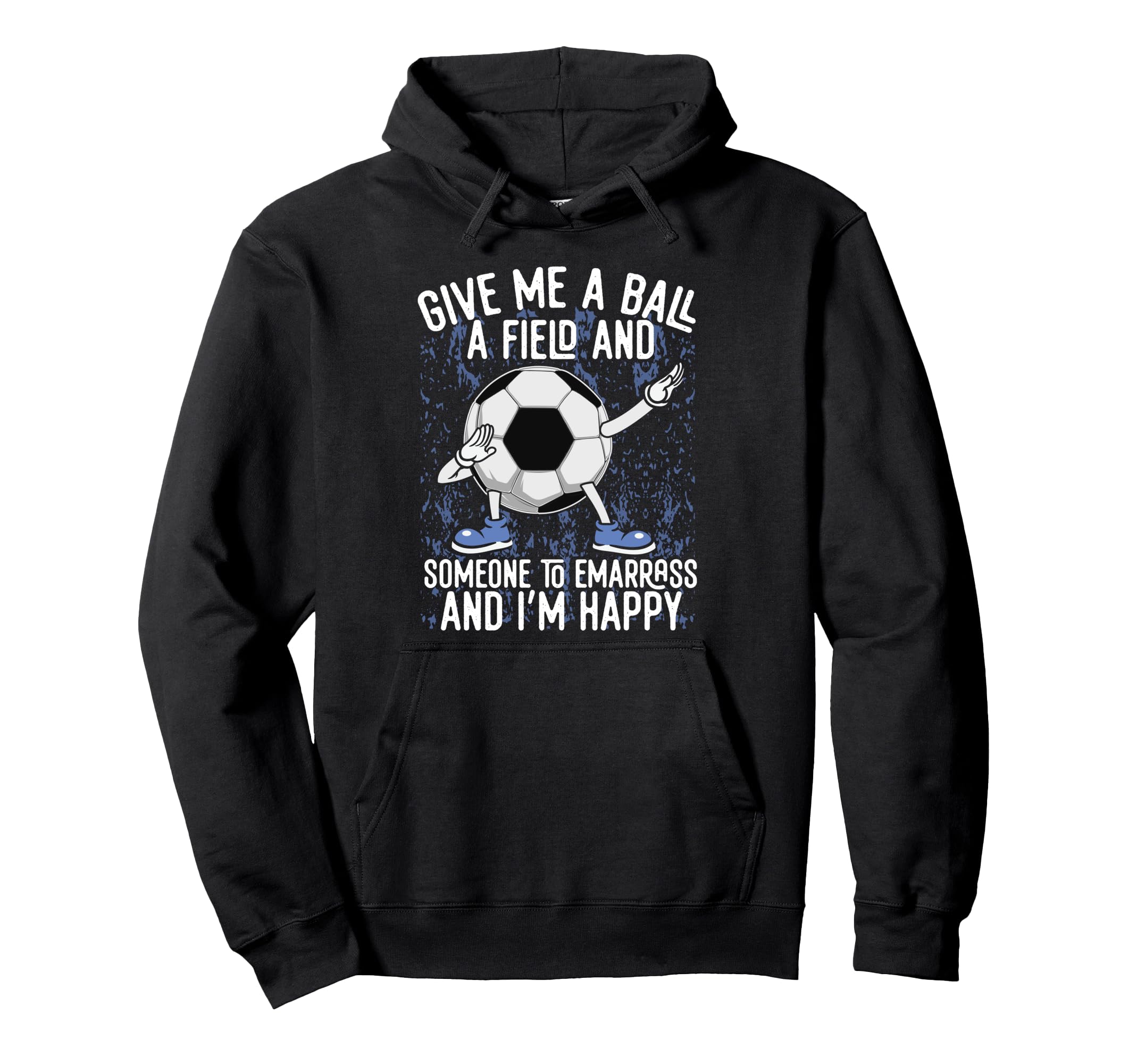 Unique Soccer Football Passion Hoodie - Fun Novelty Design Unisex