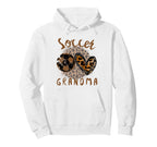 Funny Grandma Proud Soccer Lover Heart Hoodie - Unique Graphic Unisex