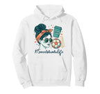 Soccer Mom Life Coffee Lover Messy Bun Hoodie - Novelty Apparel Men Women