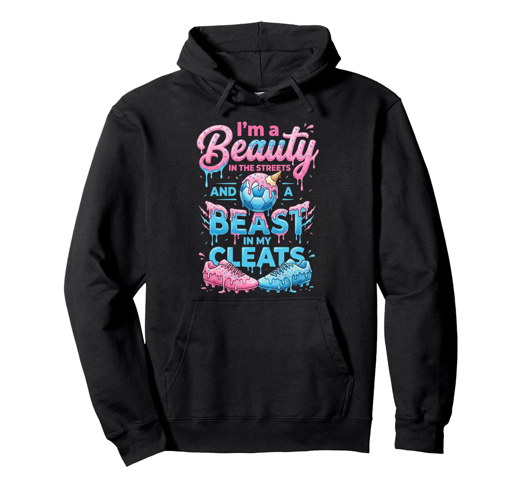 Soccer Soccer Lovers Soccer Players Hoodie - Aesthetic Graphic Unisex