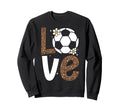 Love Soccer Teenage Soccer Sweatshirt - Aesthetic Graphic for Adults