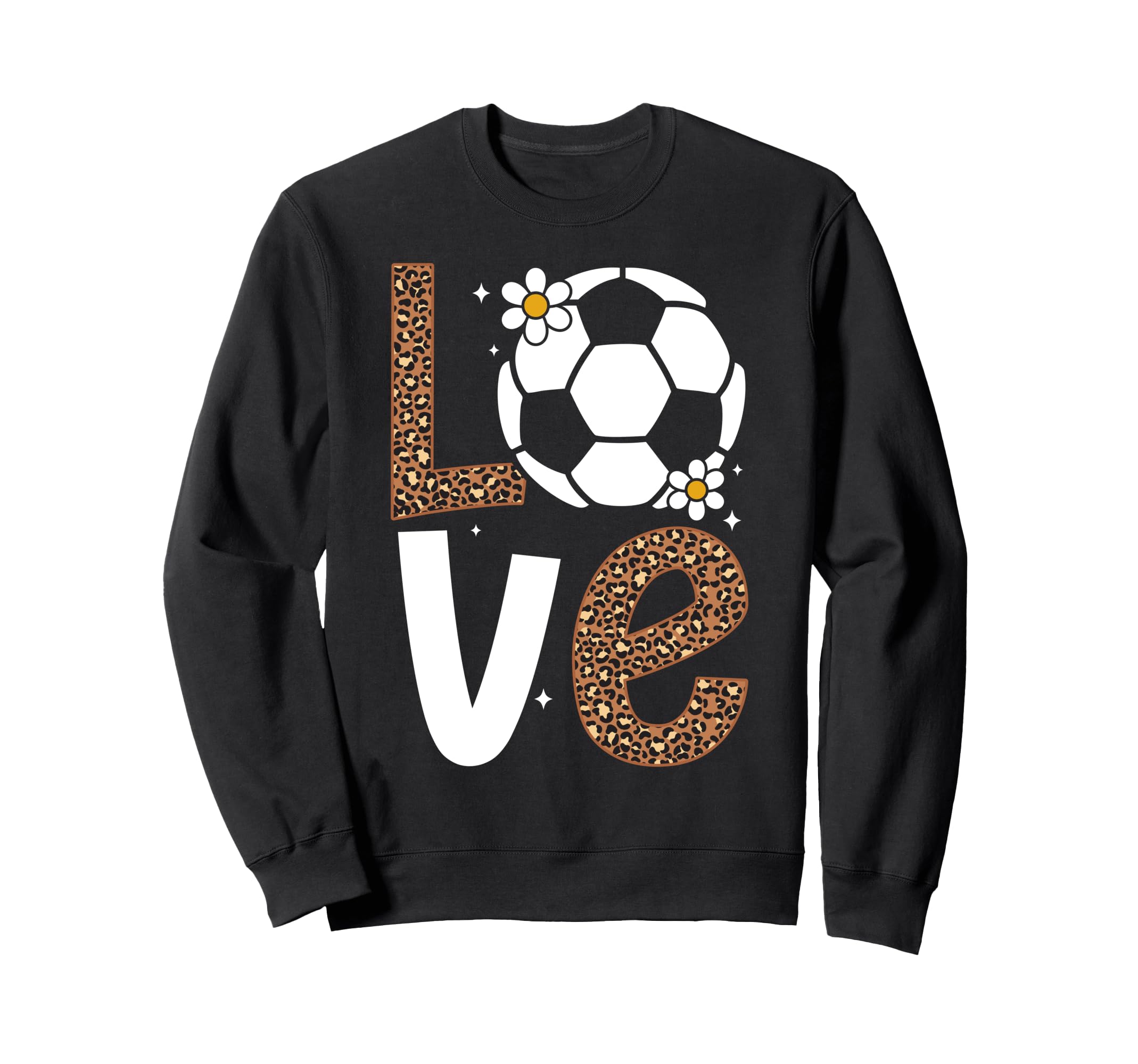 Love Soccer Teenage Soccer Sweatshirt - Aesthetic Graphic for Adults