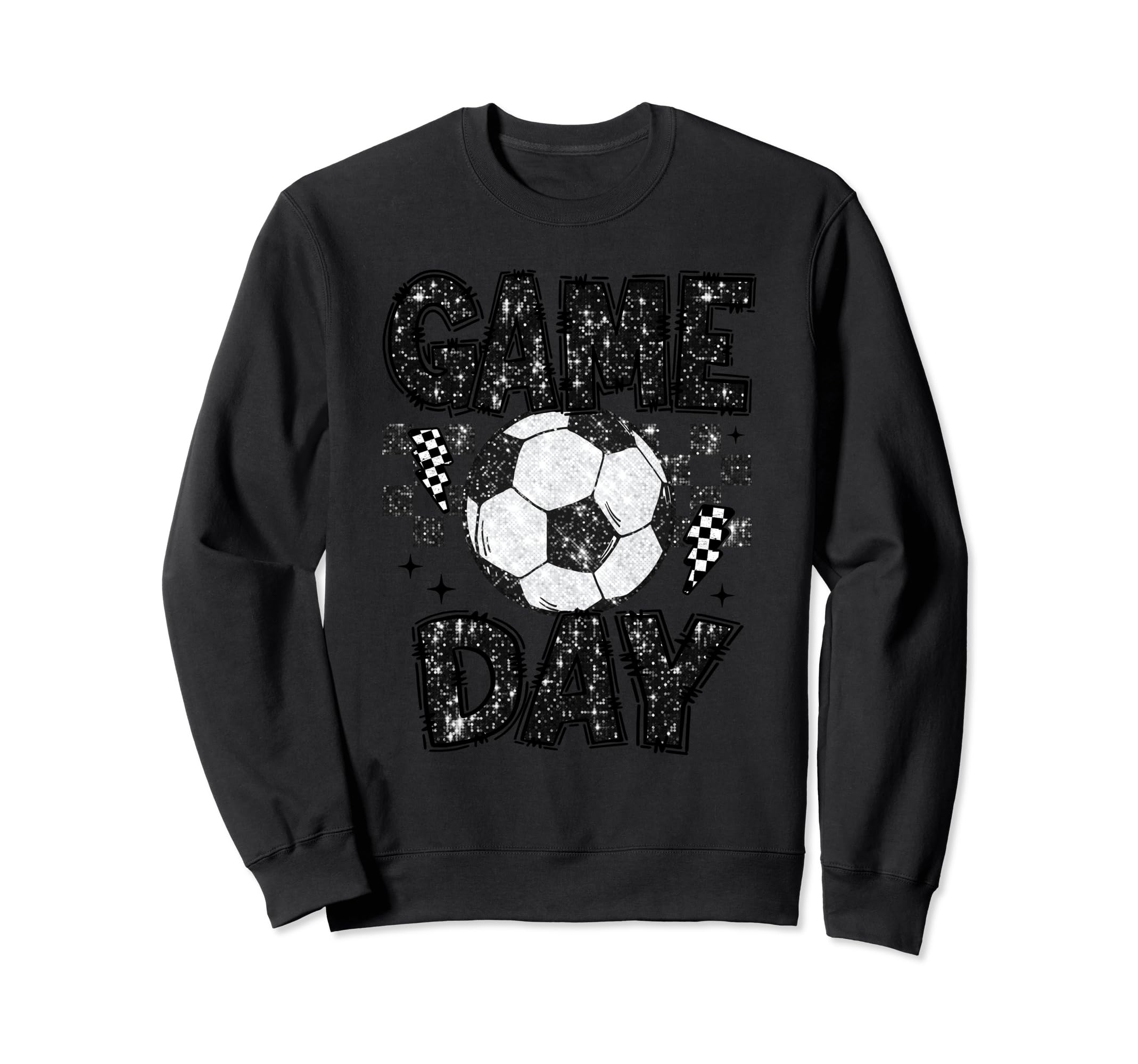 Game Day Soccer Life Soccer Mama Sweatshirt - Trendy Graphic for Adults