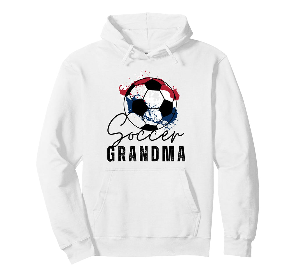 Funny Grandma Proud Soccer Lover Nana Hoodie - Custom Art Print for Adults