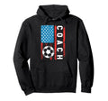 Soccer Coach Hoodie - Minimalist Print Unisex