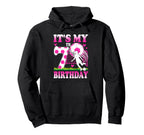 7 Year Old Birthday Soccer Themed Party Hoodie - Novelty Apparel Unisex