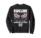 Weekends Are Soccer Mom Soccer Sweatshirt - Aesthetic Graphic Unisex