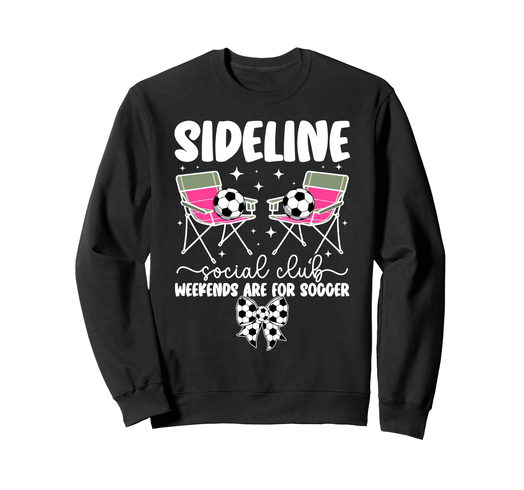 Weekends Are Soccer Mom Soccer Sweatshirt - Aesthetic Graphic Unisex