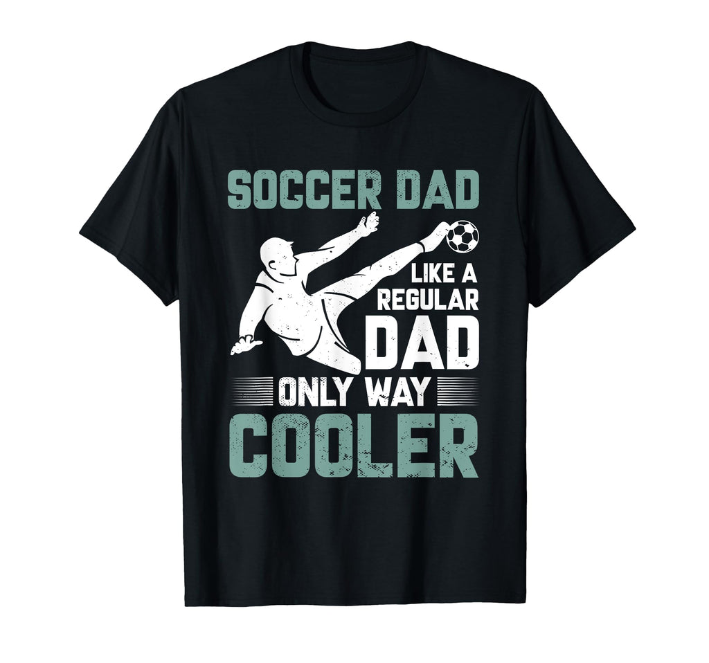 Coaching Soccer Dad Coach Soccer T-Shirt - Casual Everyday Wear for Adults