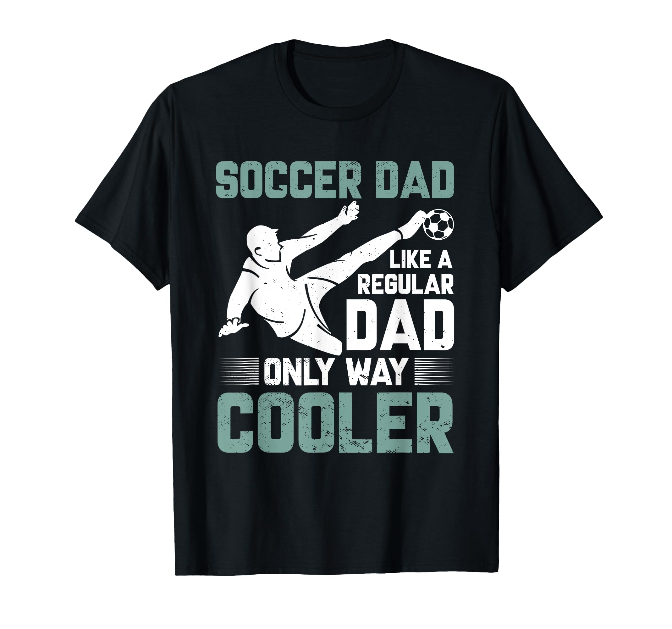 Coaching Soccer Dad Coach Soccer T-Shirt - Casual Everyday Wear for Adults