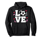 Soccer Player Love Beautiful Game Sports Hoodie - Unique Graphic for Adults