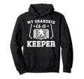 Proud Hockey Goalkeeper Grandpa Hoodie - Aesthetic Graphic for Adults