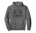 This Is What Worlds Best Goalie Dad Hoodie - Fun Novelty Design Unisex