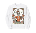 Soccer Mom Skeleton Tarot Card Soccer Sweatshirt - Trendy Graphic Unisex