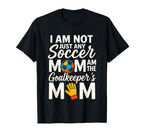Goalkeeper Mom Soccer Goalie Mama T-Shirt - Minimalist Print Men Women