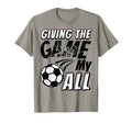 Soccer Mom Soccer Dad Soccer Brother T-Shirt - Minimalist Print for Adults