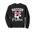 Soccer Mama Coquette Bow Soccer Mom Sweatshirt - Custom Art Print Unisex