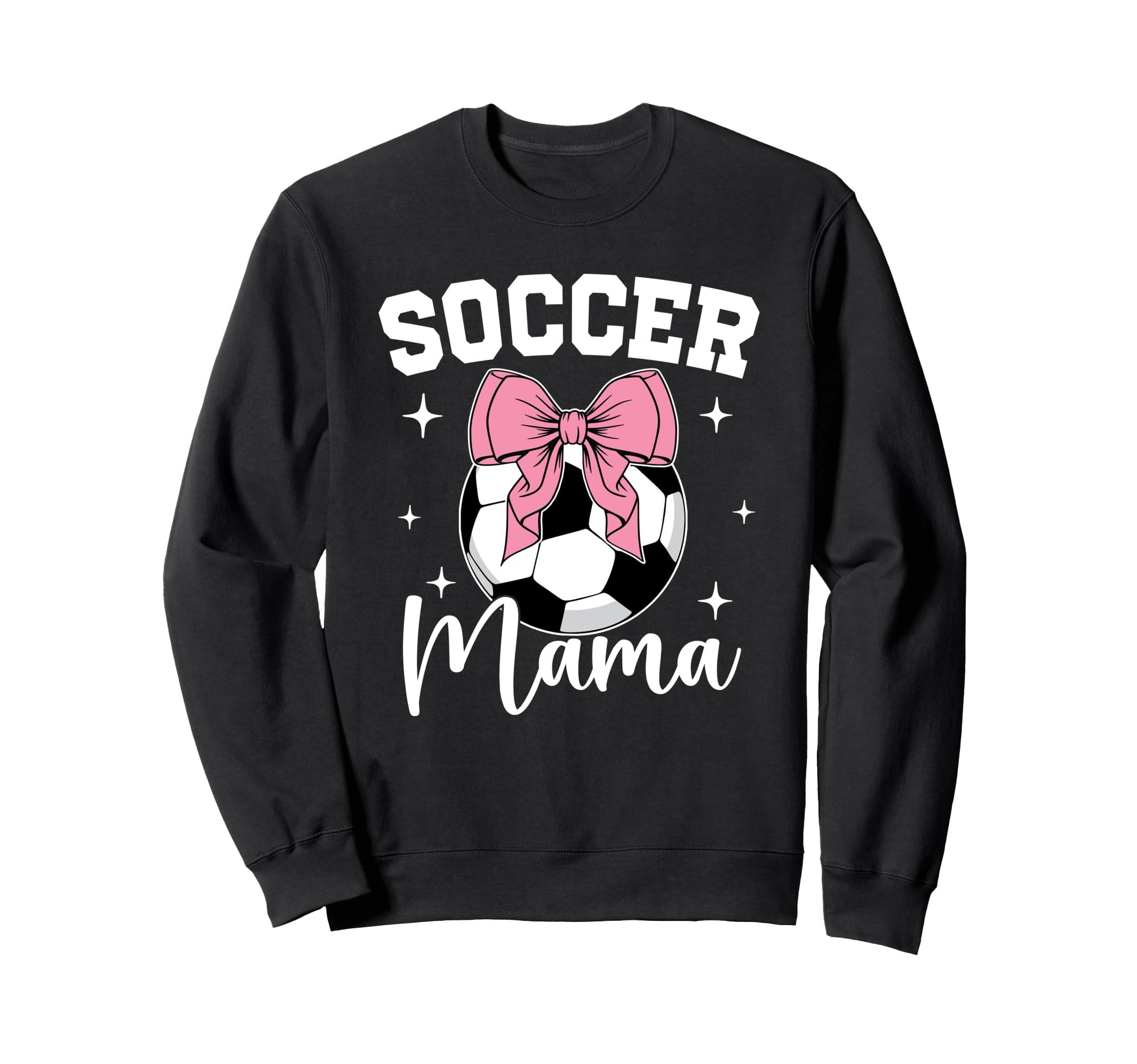 Soccer Mama Coquette Bow Soccer Mom Sweatshirt - Custom Art Print Unisex
