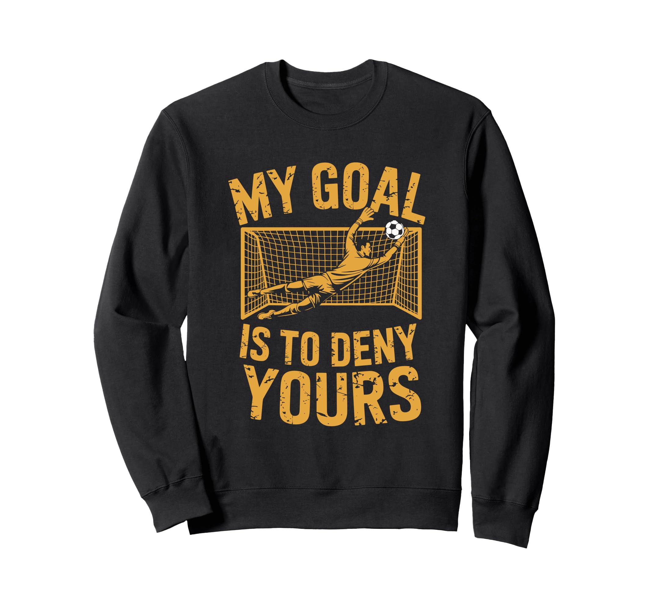 Coach Soccer Player Goal Keeper Sweatshirt - Custom Art Print Men Women