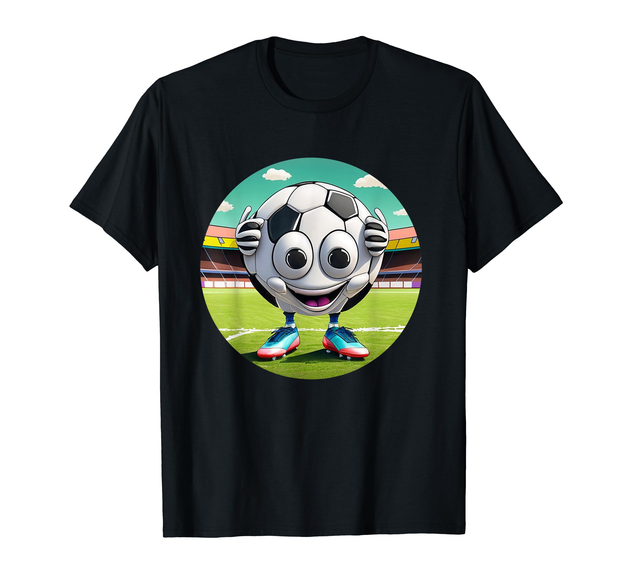 Funny Soccer Football Futbol Player T-Shirt - Fun Novelty Design Men Women