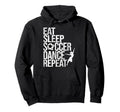 Eat Sleep Soccer Dance Repeat Sport Player Hoodie - Unique Graphic Unisex