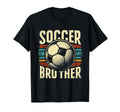 Soccer Brother Family Matching Team T-Shirt - Unique Graphic for Adults