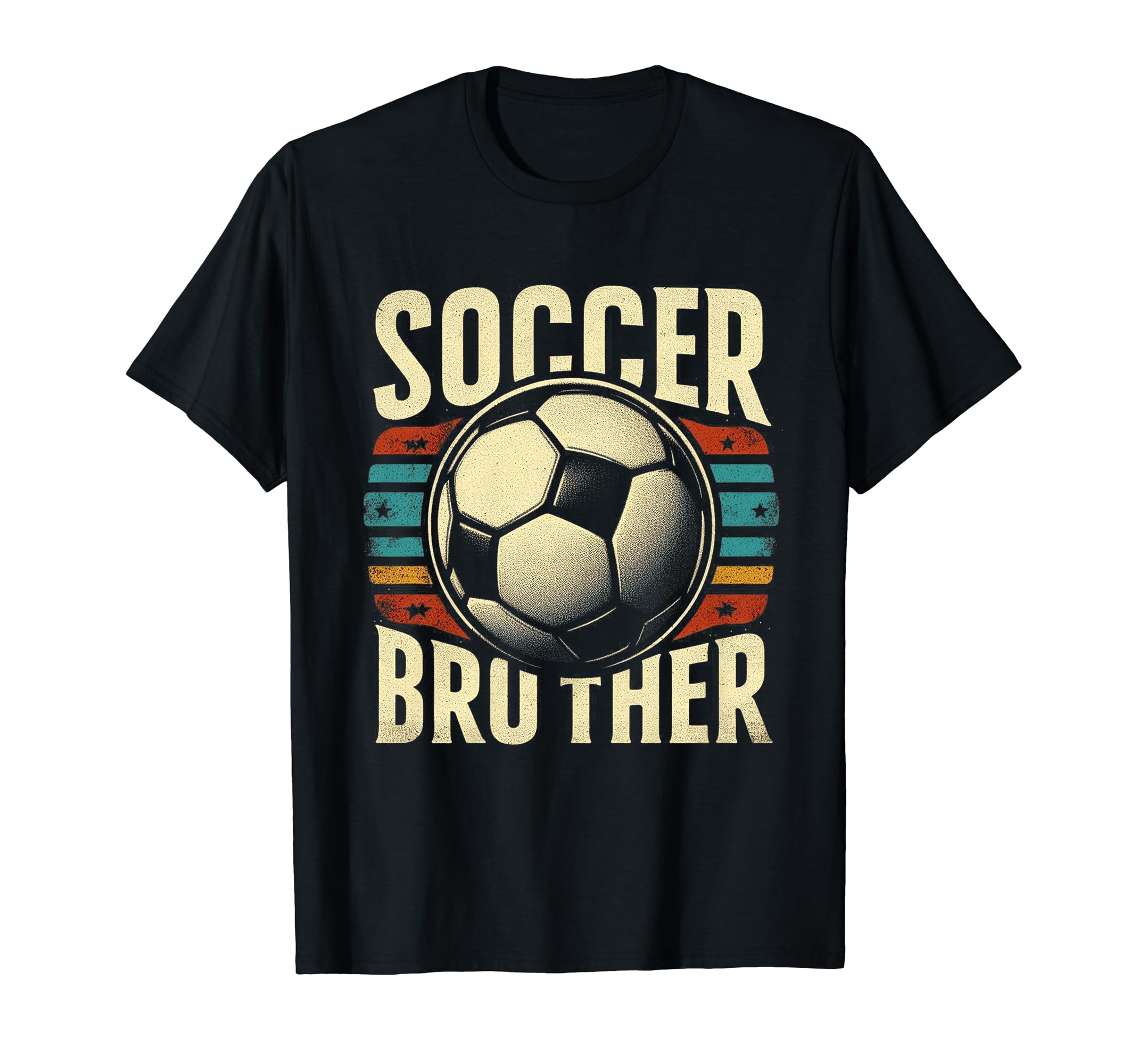 Soccer Brother Family Matching Team T-Shirt - Unique Graphic for Adults