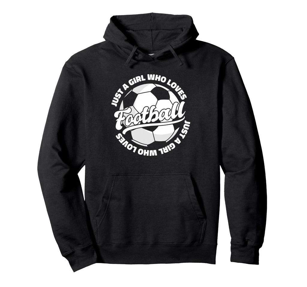Just Who Loves Football Player Soccer Gift Hoodie - Streetwear Style Unisex