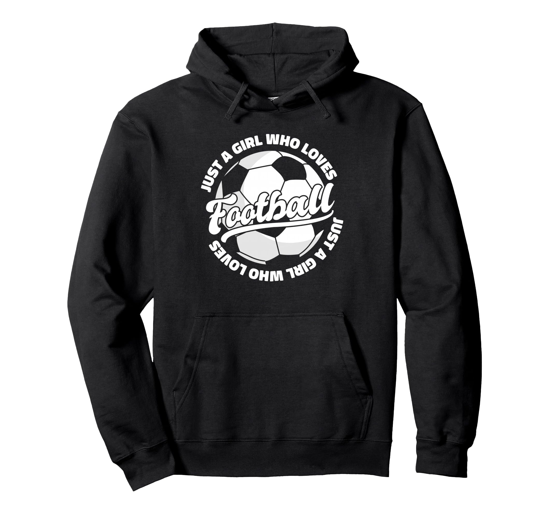 Just Who Loves Football Player Soccer Gift Hoodie - Streetwear Style Unisex