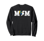 Soccer Volleyball Mom Volleyball Sweatshirt - Custom Art Print Men Women